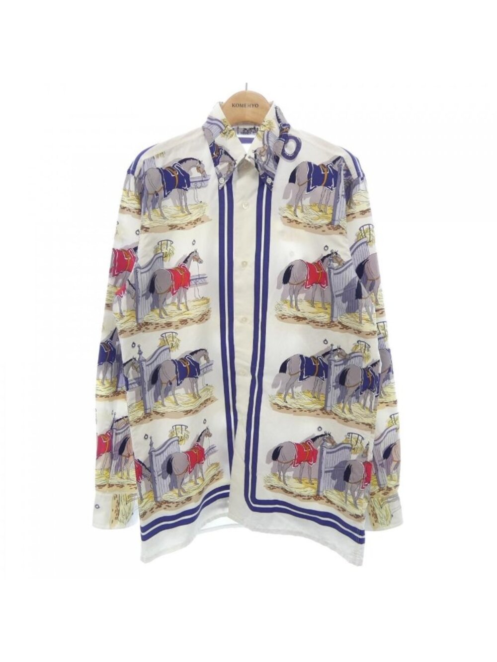 Hermes Ecuries Shirt White